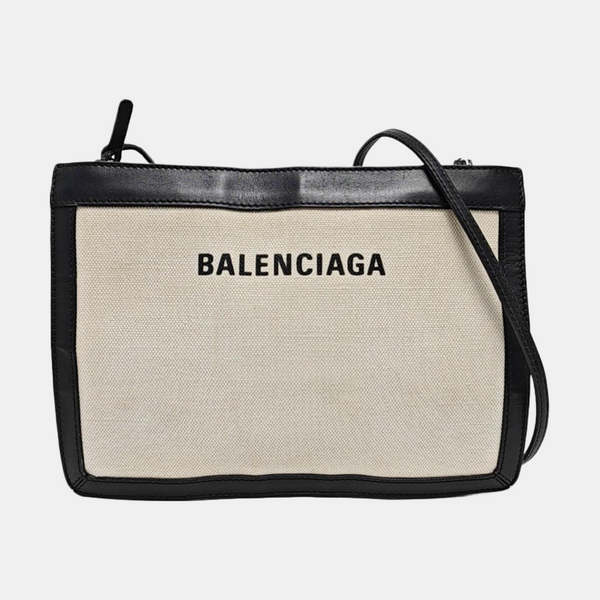 Pochette Medium Canvas Beige