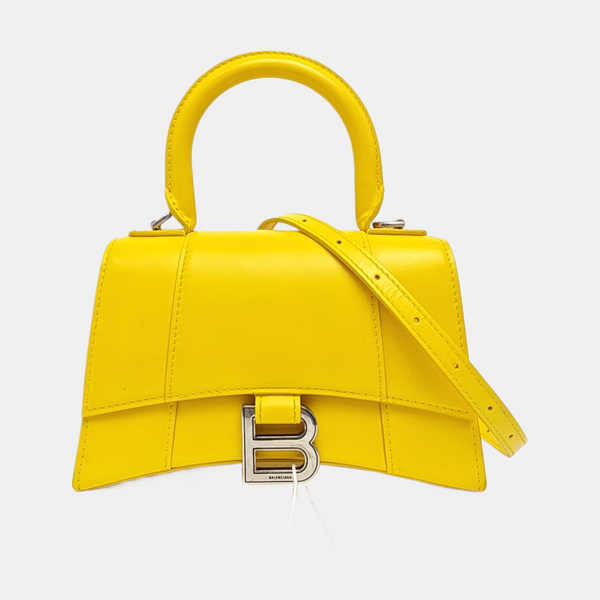 Hourglass XS Calfskin Yellow