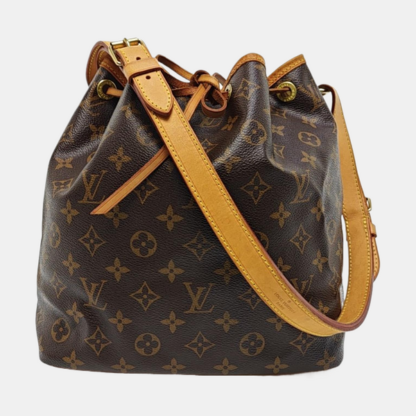 NÉONOÉ PM Monogram Coated Canvas Brown