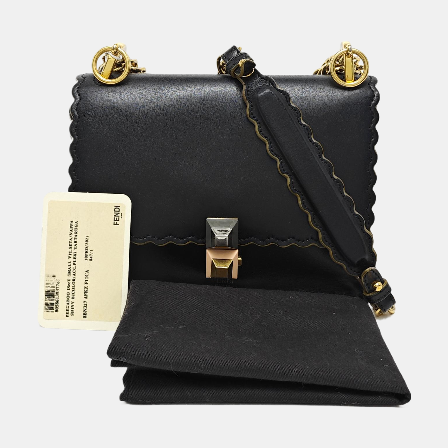 Kan I Mini Calfskin Black