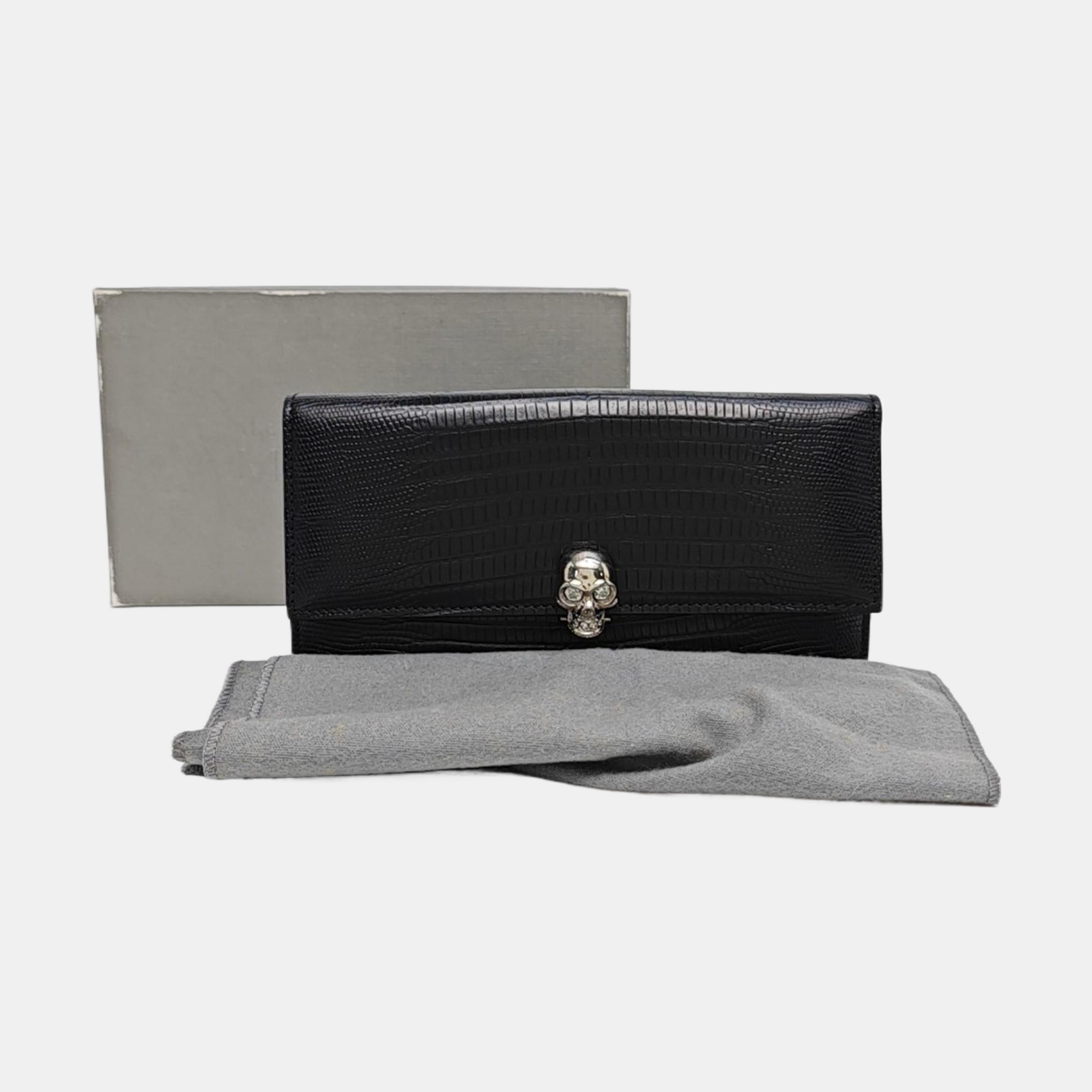 Calfskin Wallet Black