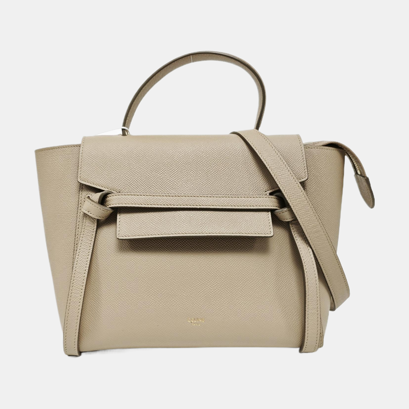 BELT Micro Calfskin Beige