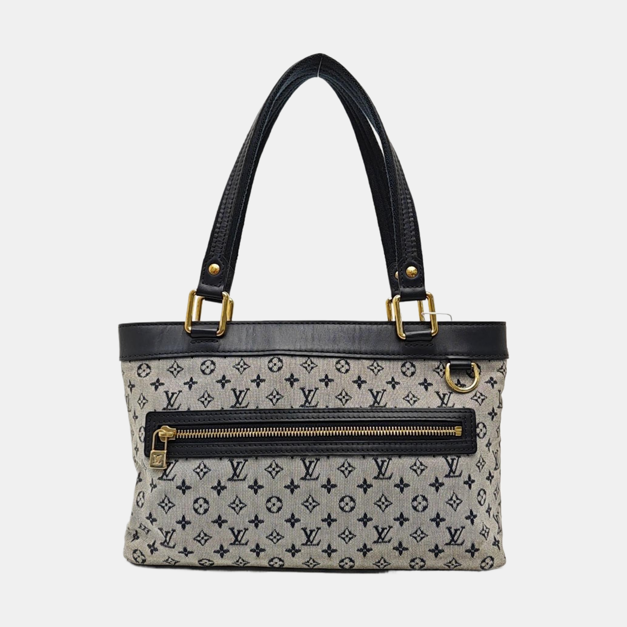 LUCILLE PM Monogram Canvas Gray