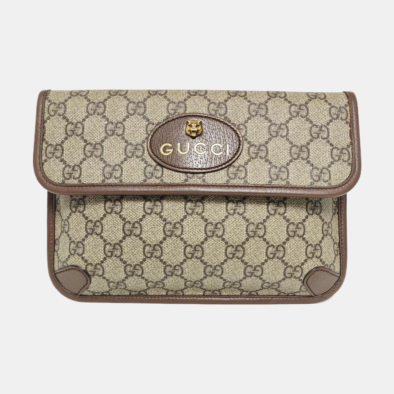 Neo Vintage Monogram Coated Canvas Beige
