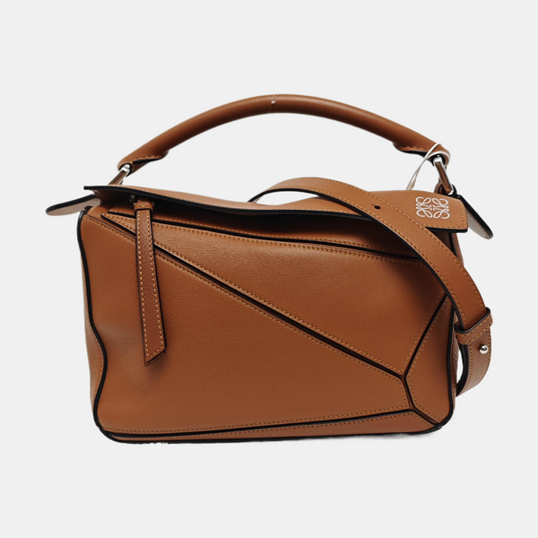 Puzzle Small Calfskin Brown