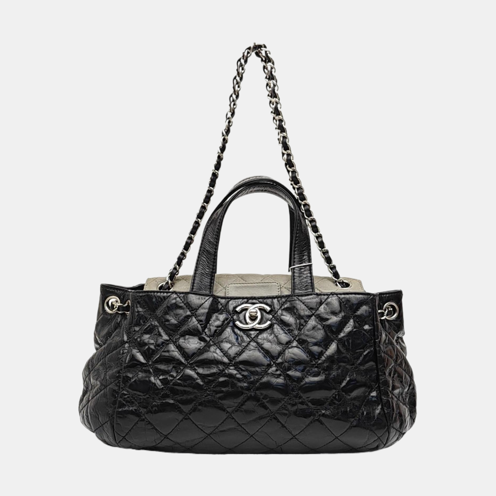 PORTOBELLO Quilted Calfskin Black