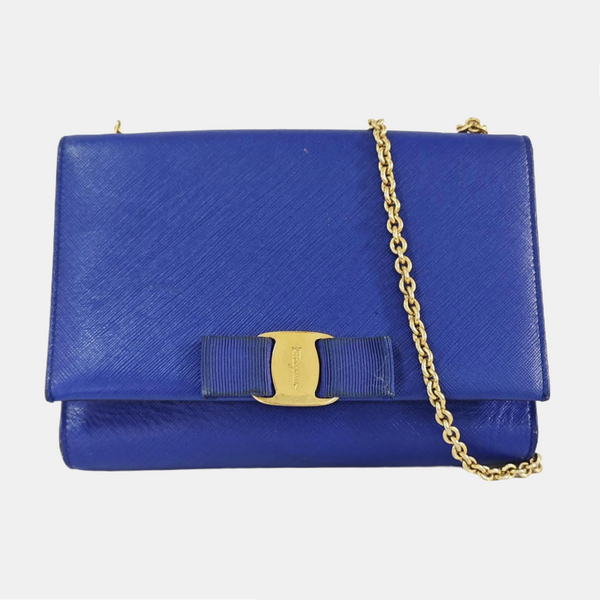 Ginny Calfskin Blue
