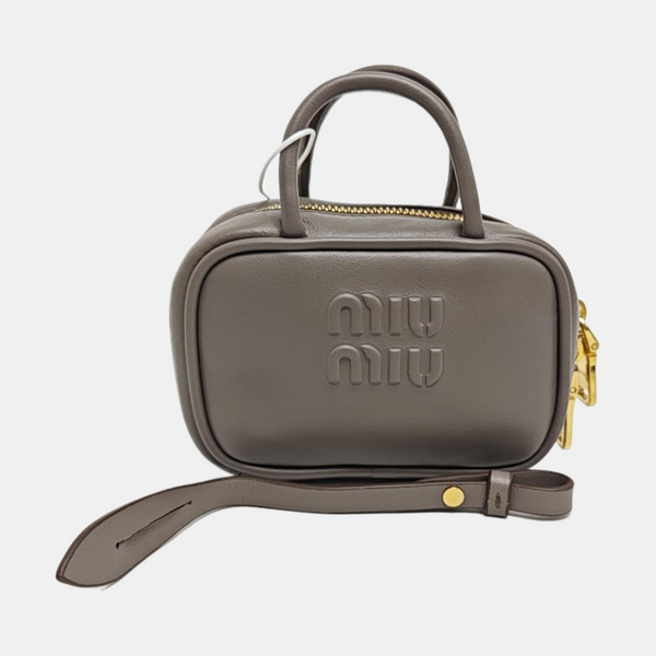 Beau Mini Calfskin Gray