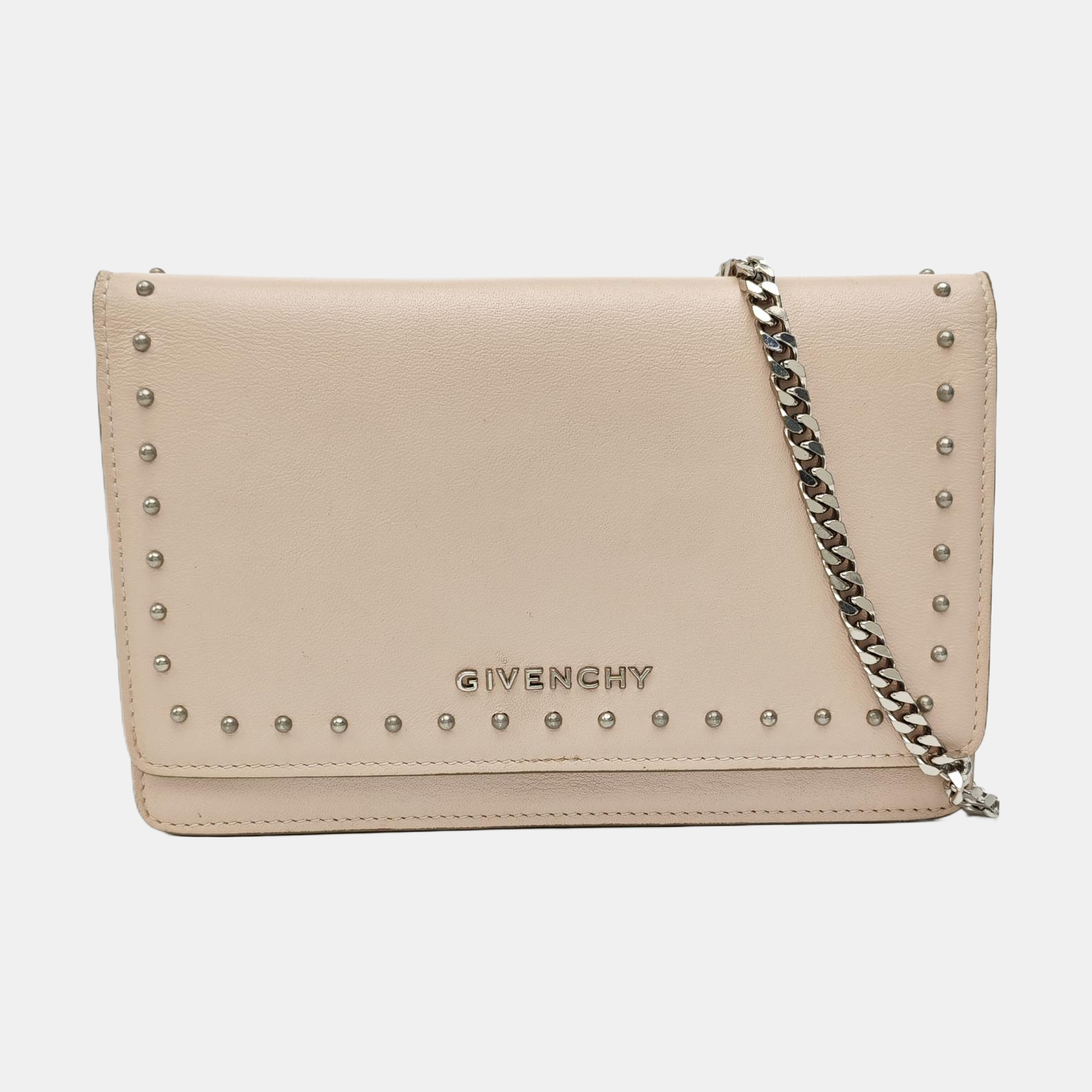 Calfskin Shoulder Bag Pink