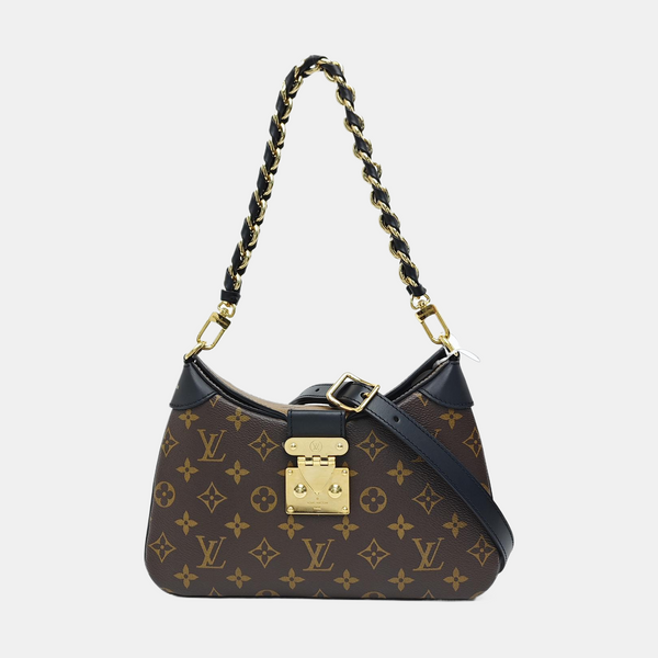 TWINNY Monogram Coated Canvas Brown