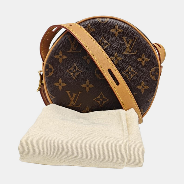 BOITE CHAPEAU PM Monogram Coated Canvas Brown