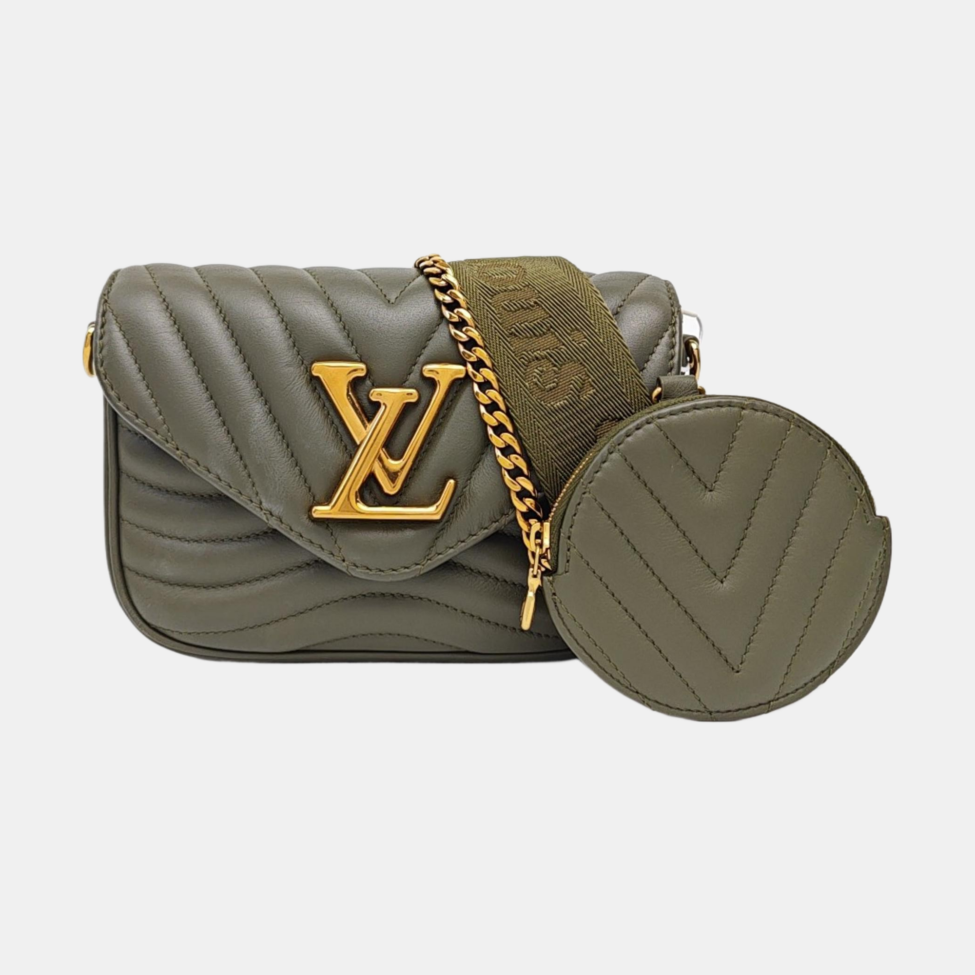 NEW WAVE Quilted Calfskin Green