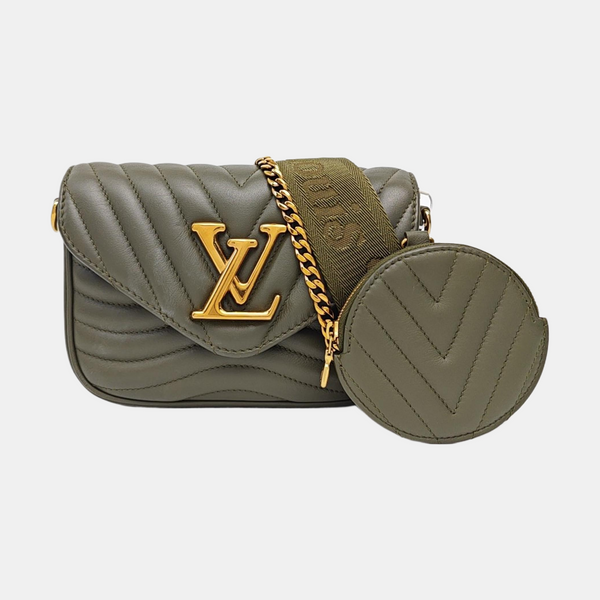 NEW WAVE Quilted Calfskin Green