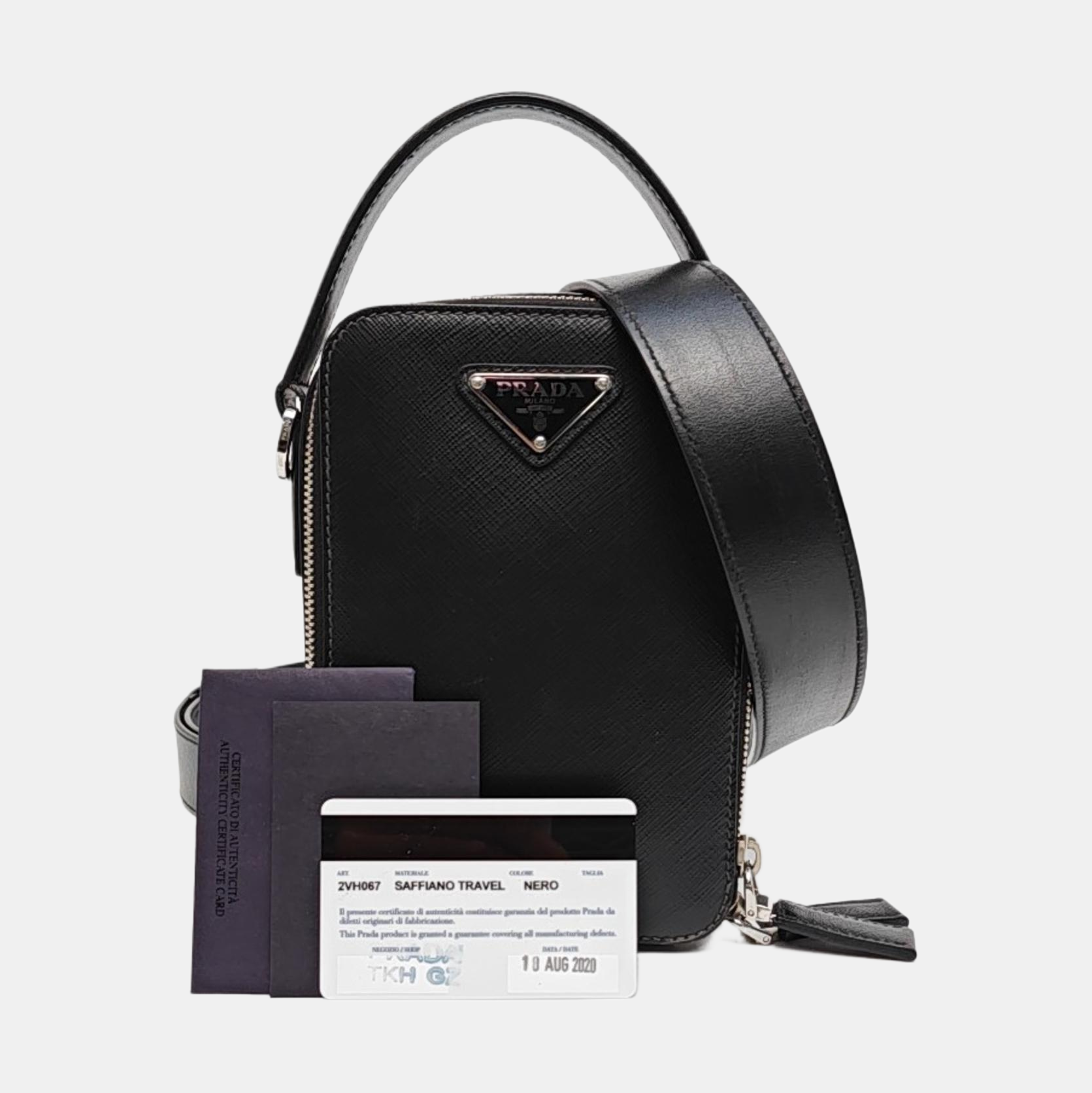 Brique Calfskin Black