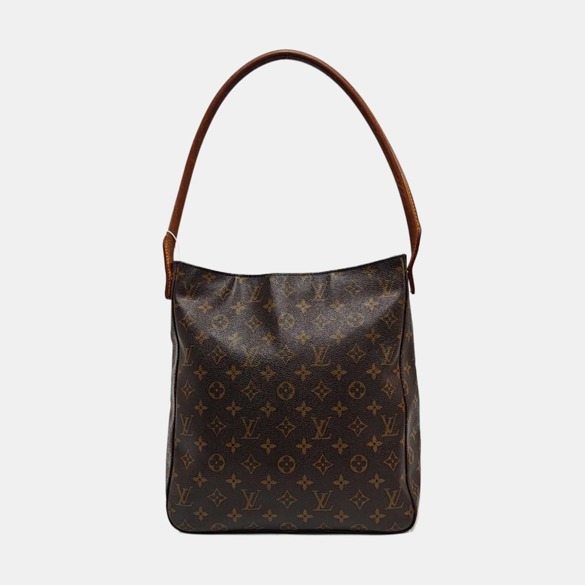 LOOPING GM Monogram Coated Canvas Brown