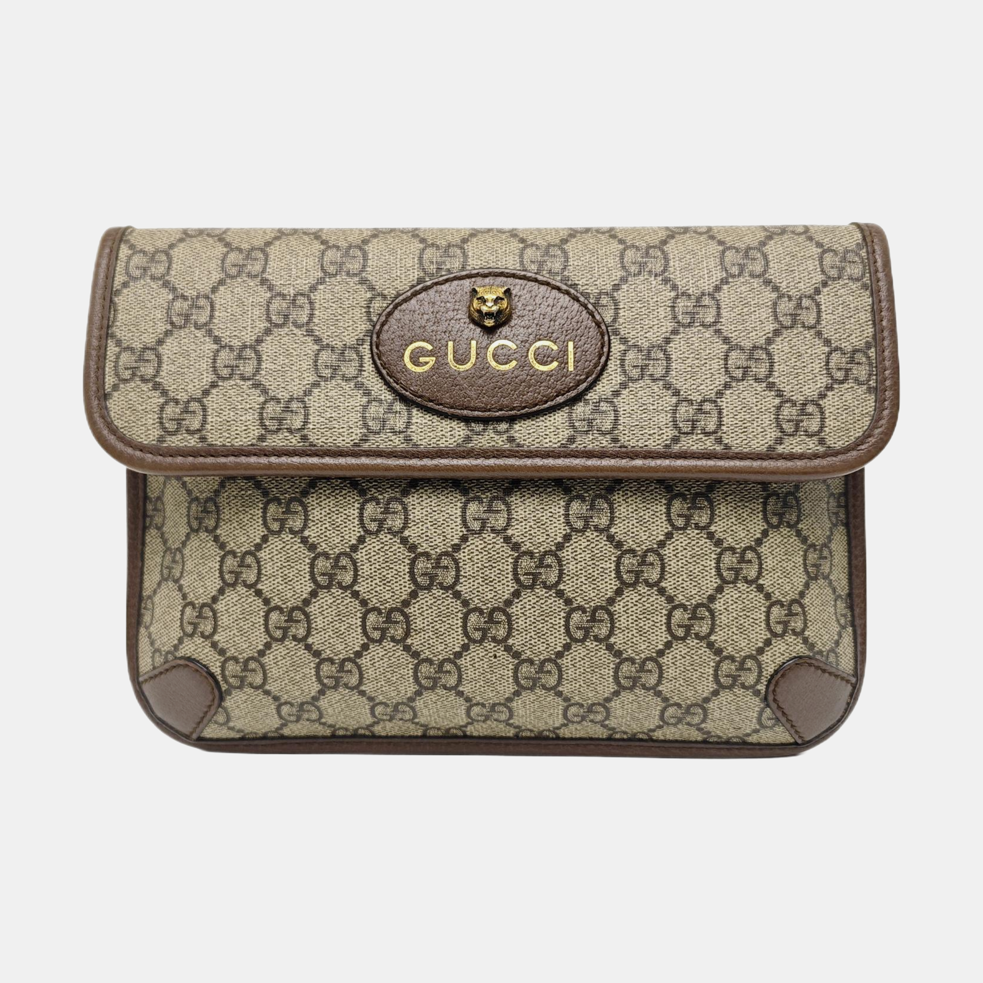 Neo Vintage Monogram Coated Canvas Beige