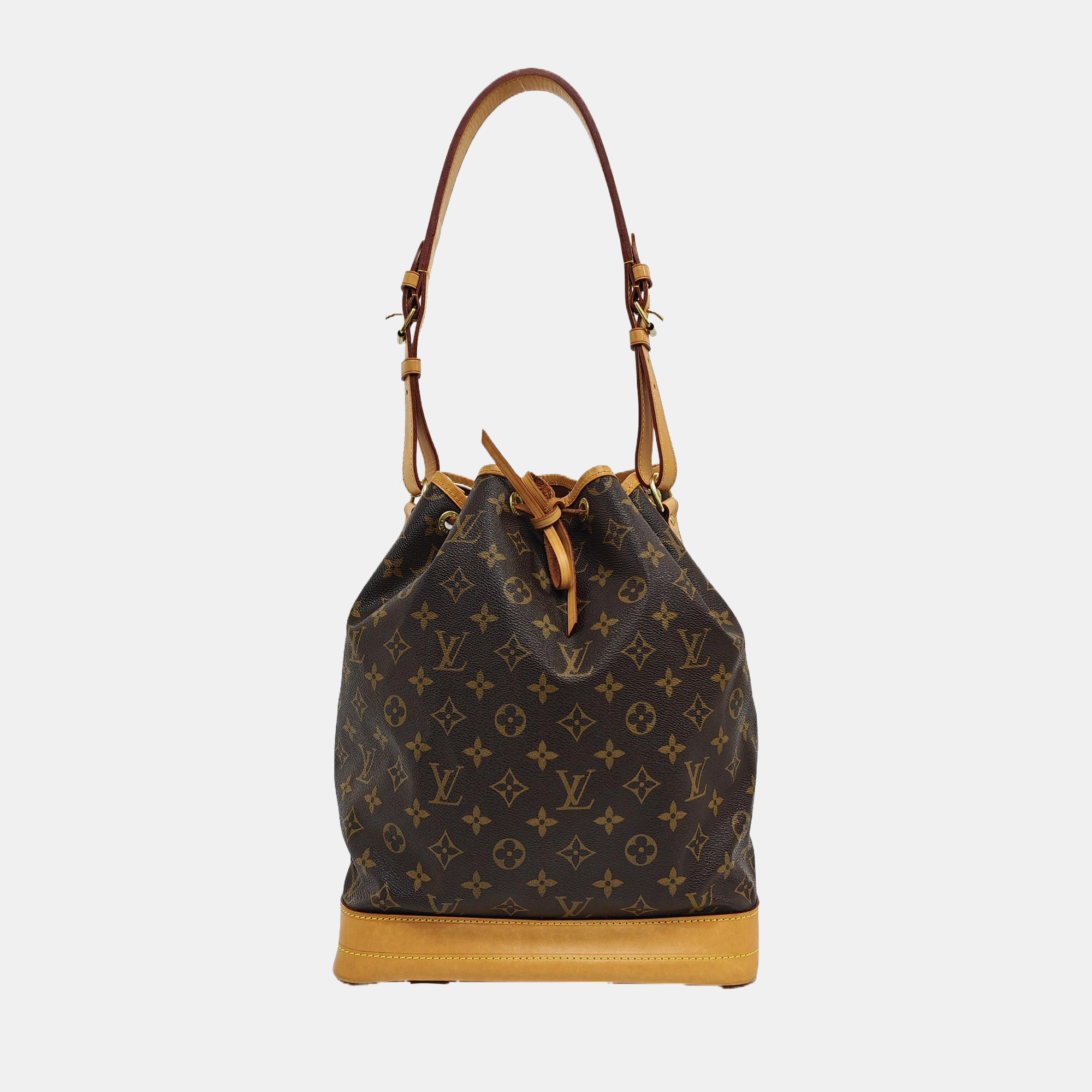 NOÉ GM Monogram Coated Canvas Brown