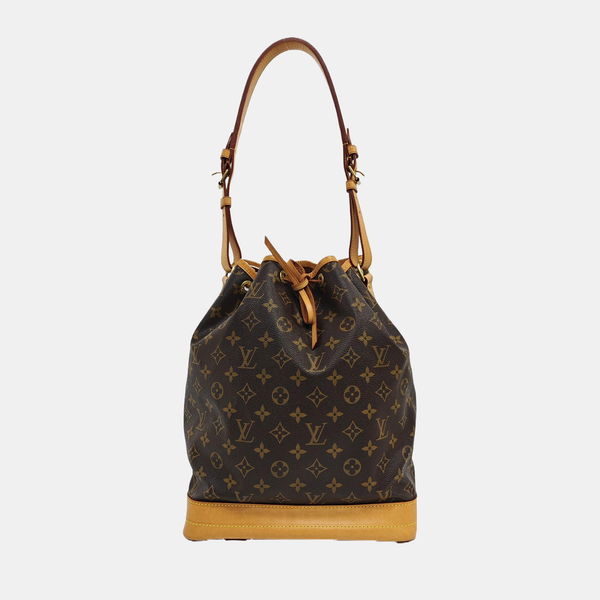 NOÉ GM Monogram Coated Canvas Brown