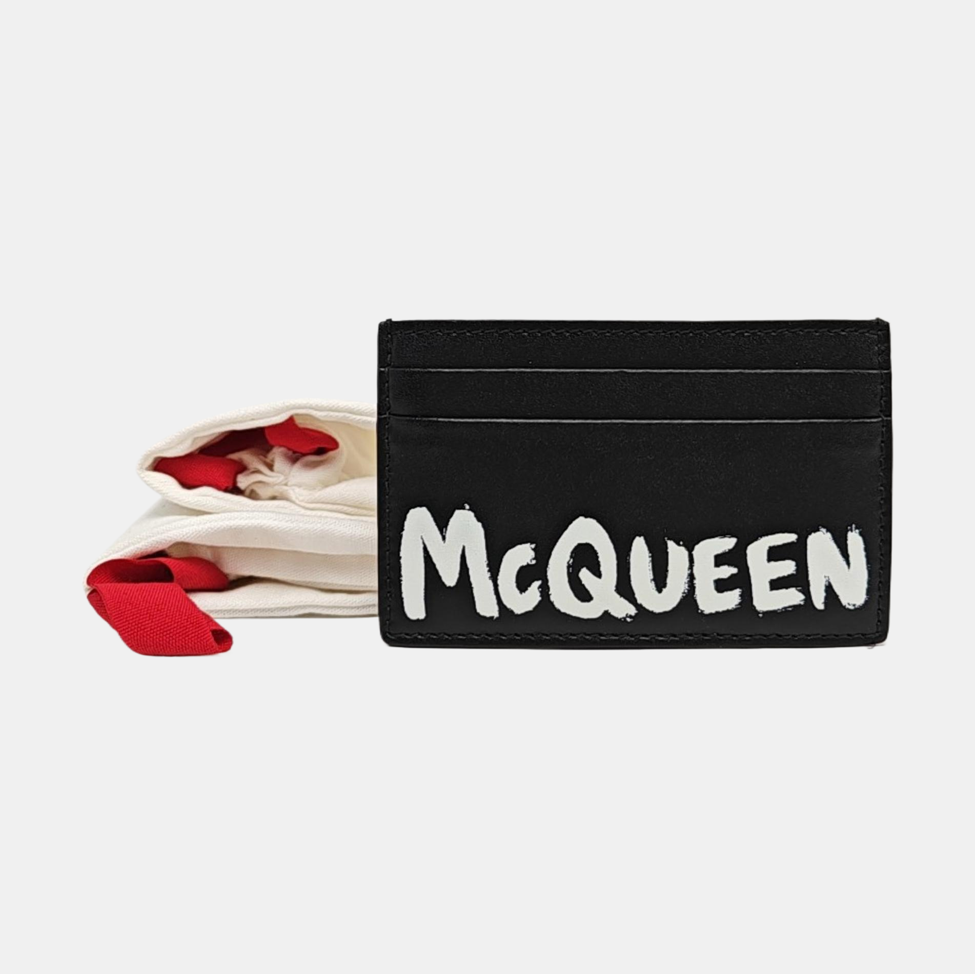 Leather Card Holder Black