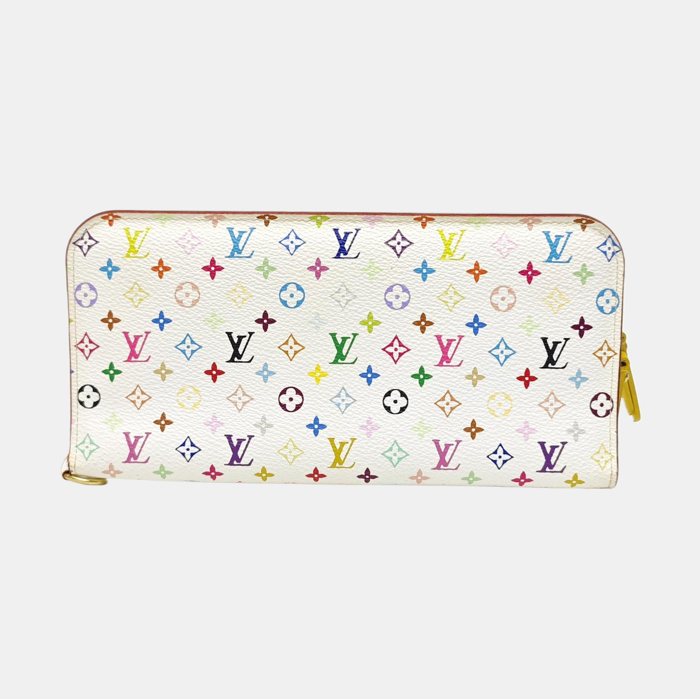 LV × TM INSOLITE Monogram Coated Canvas White Wallet