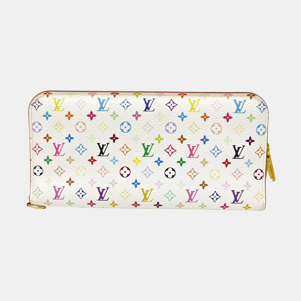 LV × TM INSOLITE Monogram Coated Canvas White Wallet