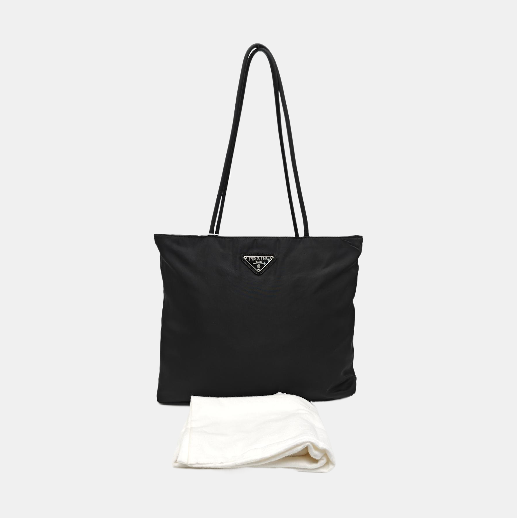 Nylon Tote Bag Black