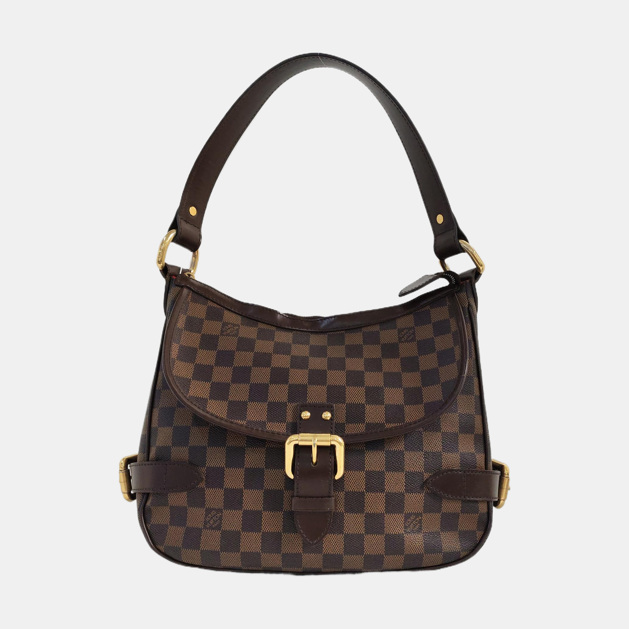 HIGHBURY Damier Ebene Coated Canvas Brown