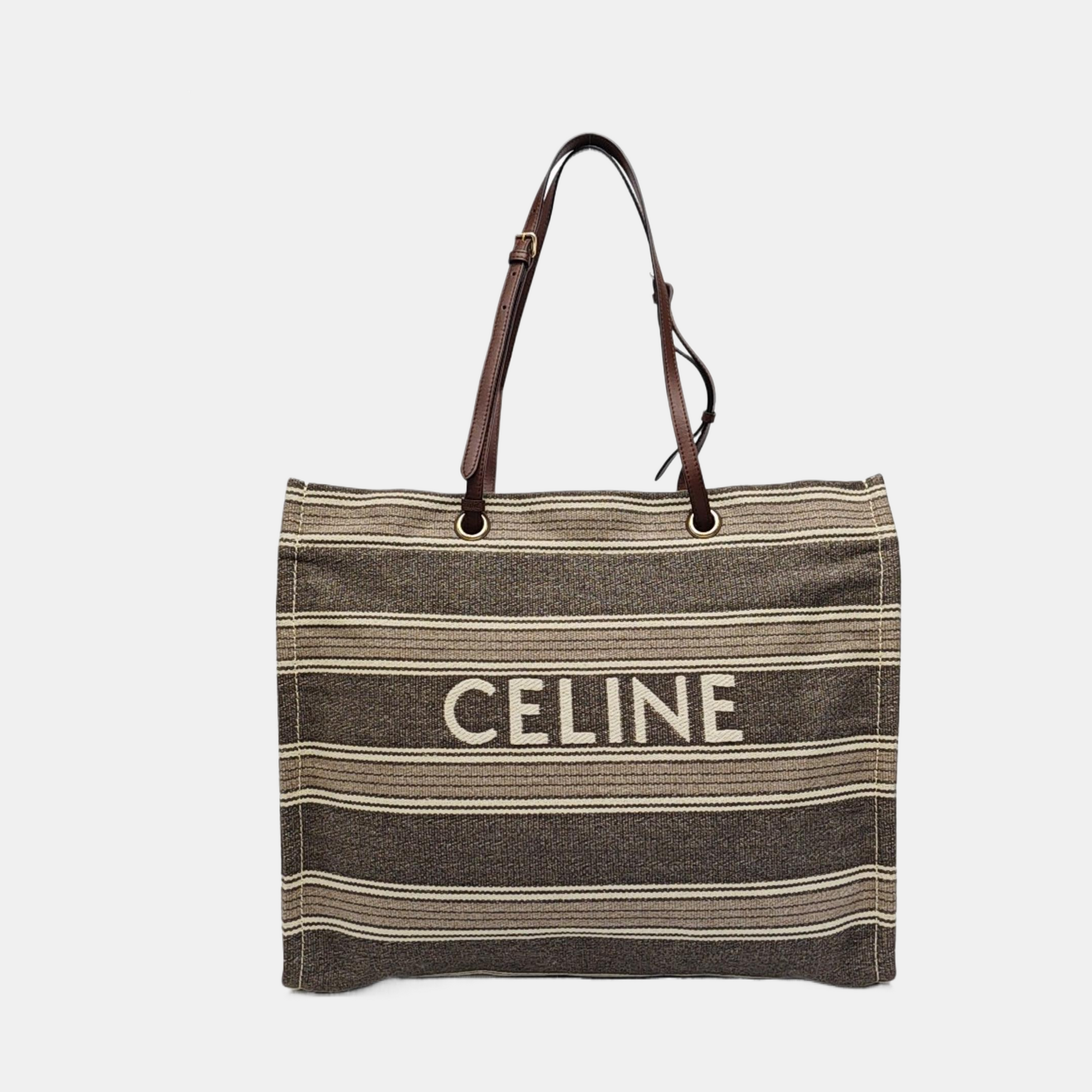 CABAS CELINE Large Fabric Multicolor