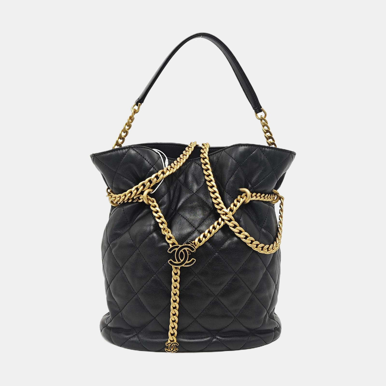 Quilted Lambskin Black