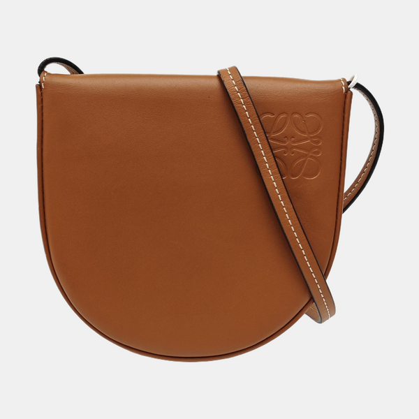 Heel Small Calfskin Brown
