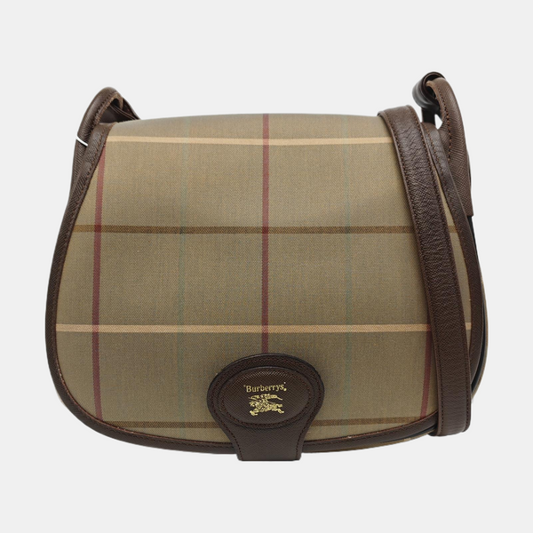 Canvas Shoulder Bag Beige
