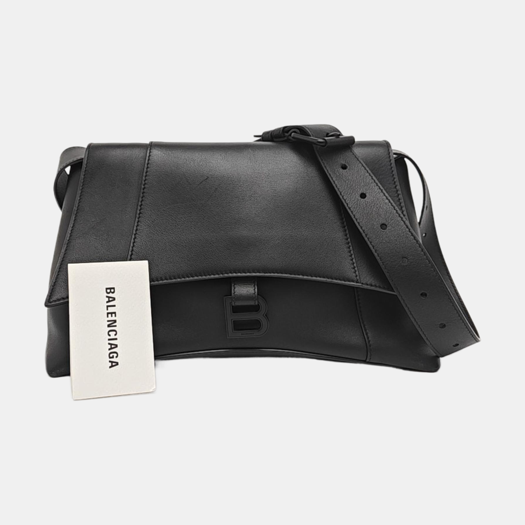 Downtown Calfskin Black