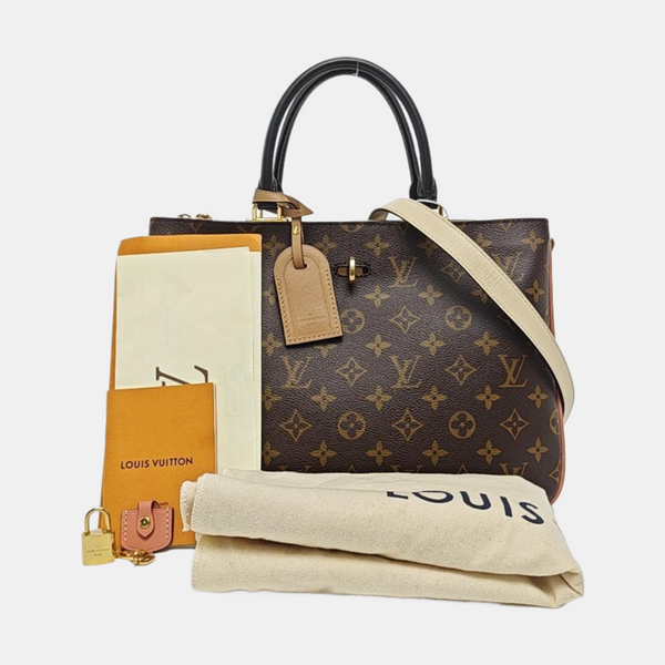 MILLEFEUILLE Monogram Coated Canvas Brown