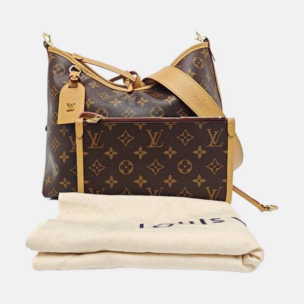 CARRYALL PM Monogram Coated Canvas Brown