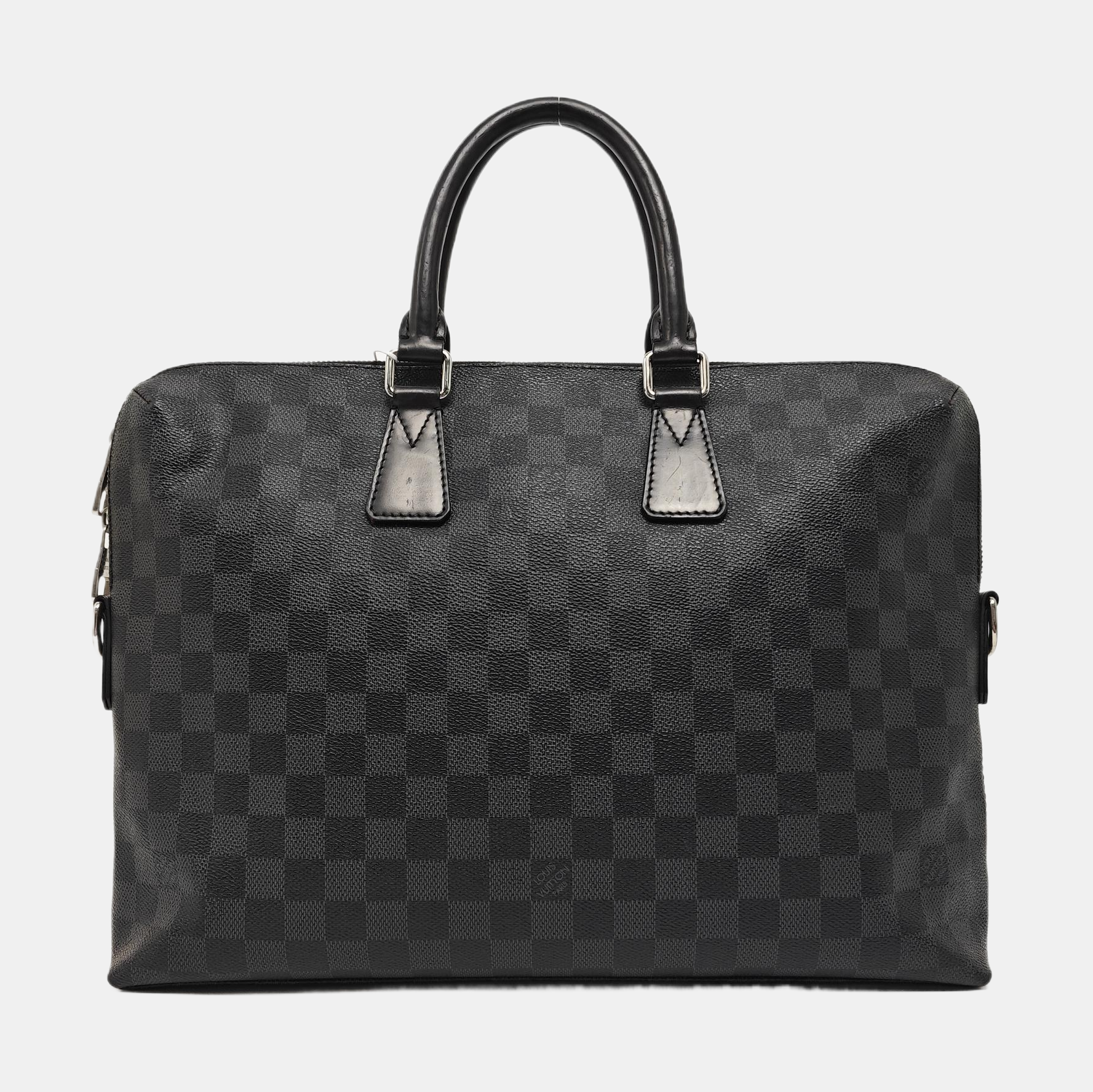 PORTE-DOCUMENTS Damier Graphite Coated Canvas Gray