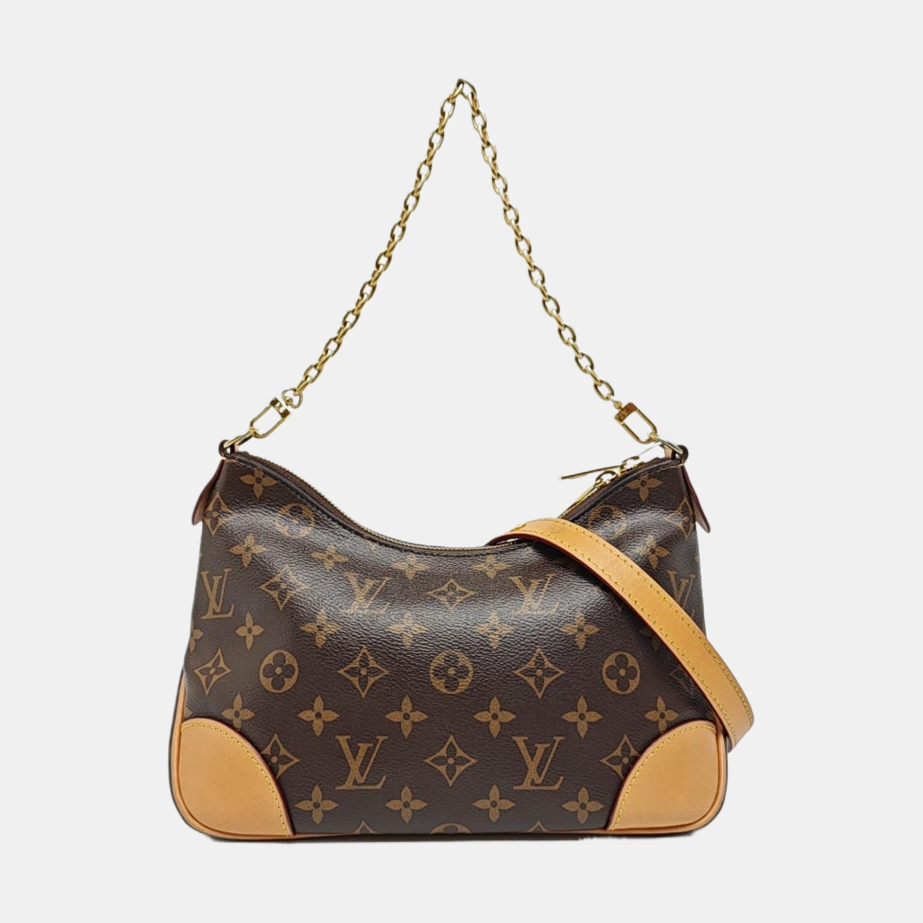 BOULOGNE Monogram Coated Canvas Brown