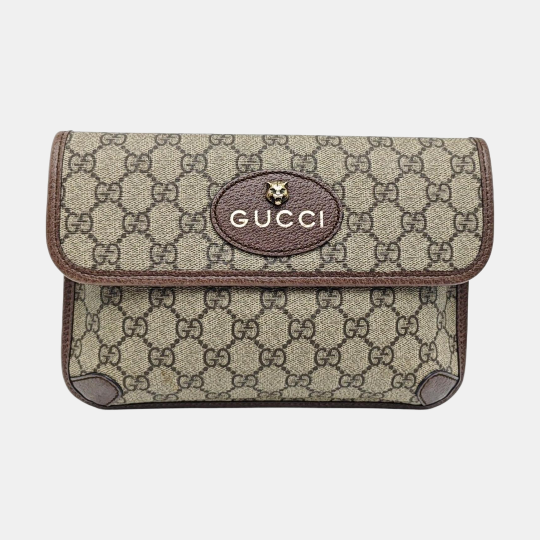 Neo Vintage Monogram Coated Canvas Beige