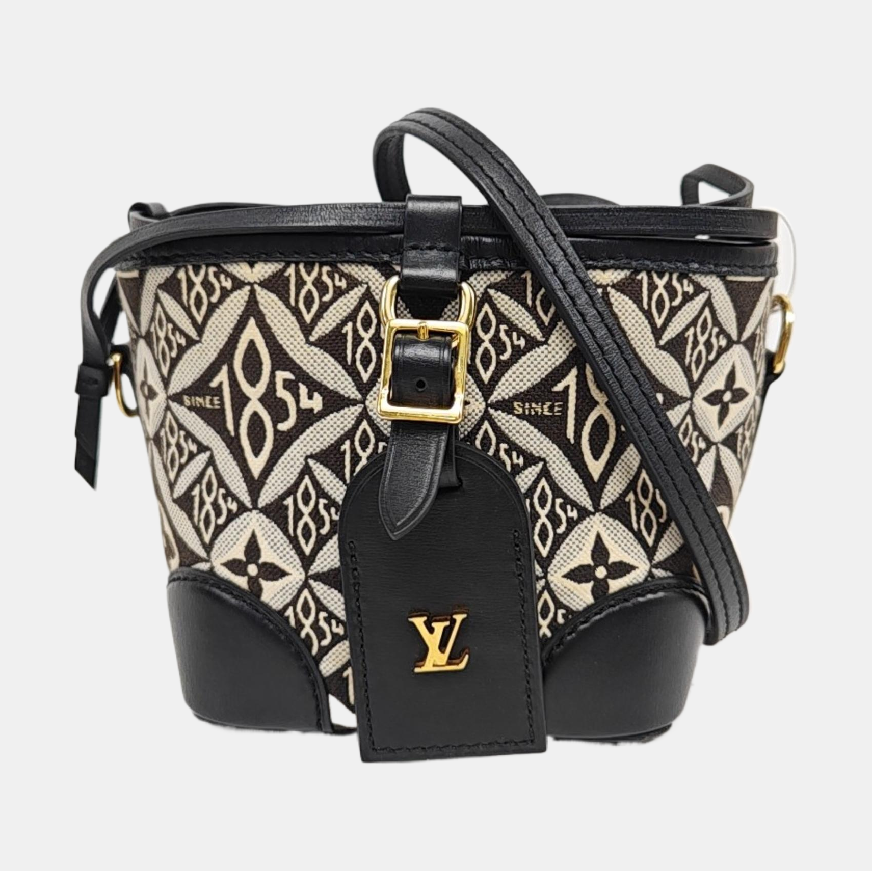 Authenticated pre-owned  NOÉ Fabric Black - Bucket Bag at Looply
