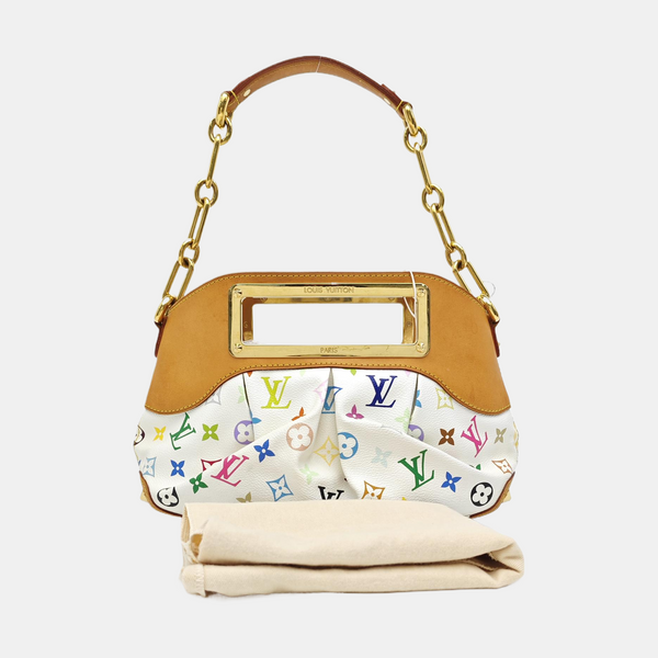 LV × TM JUDY PM Monogram Coated Canvas White