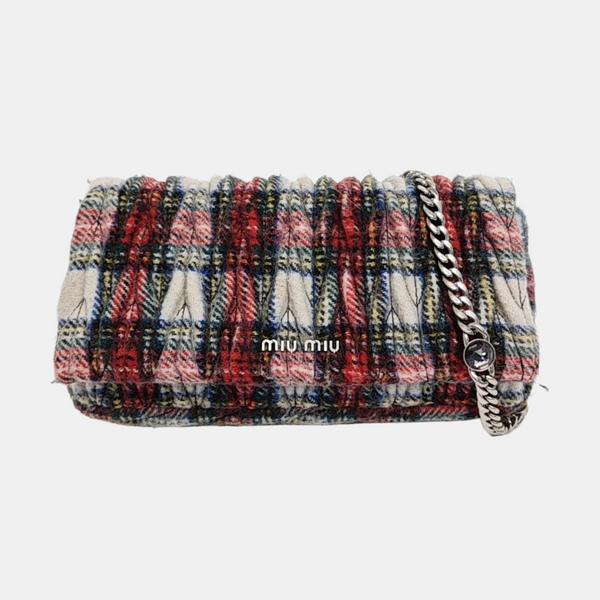 Wool Shoulder Bag Multicolor