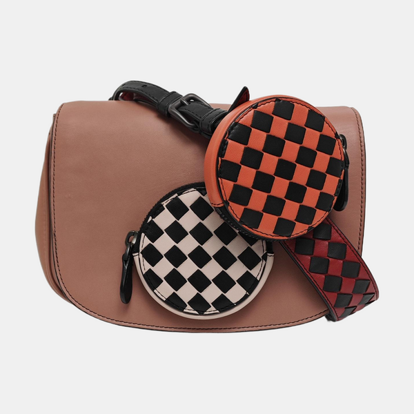 Lambskin Shoulder Bag Pink