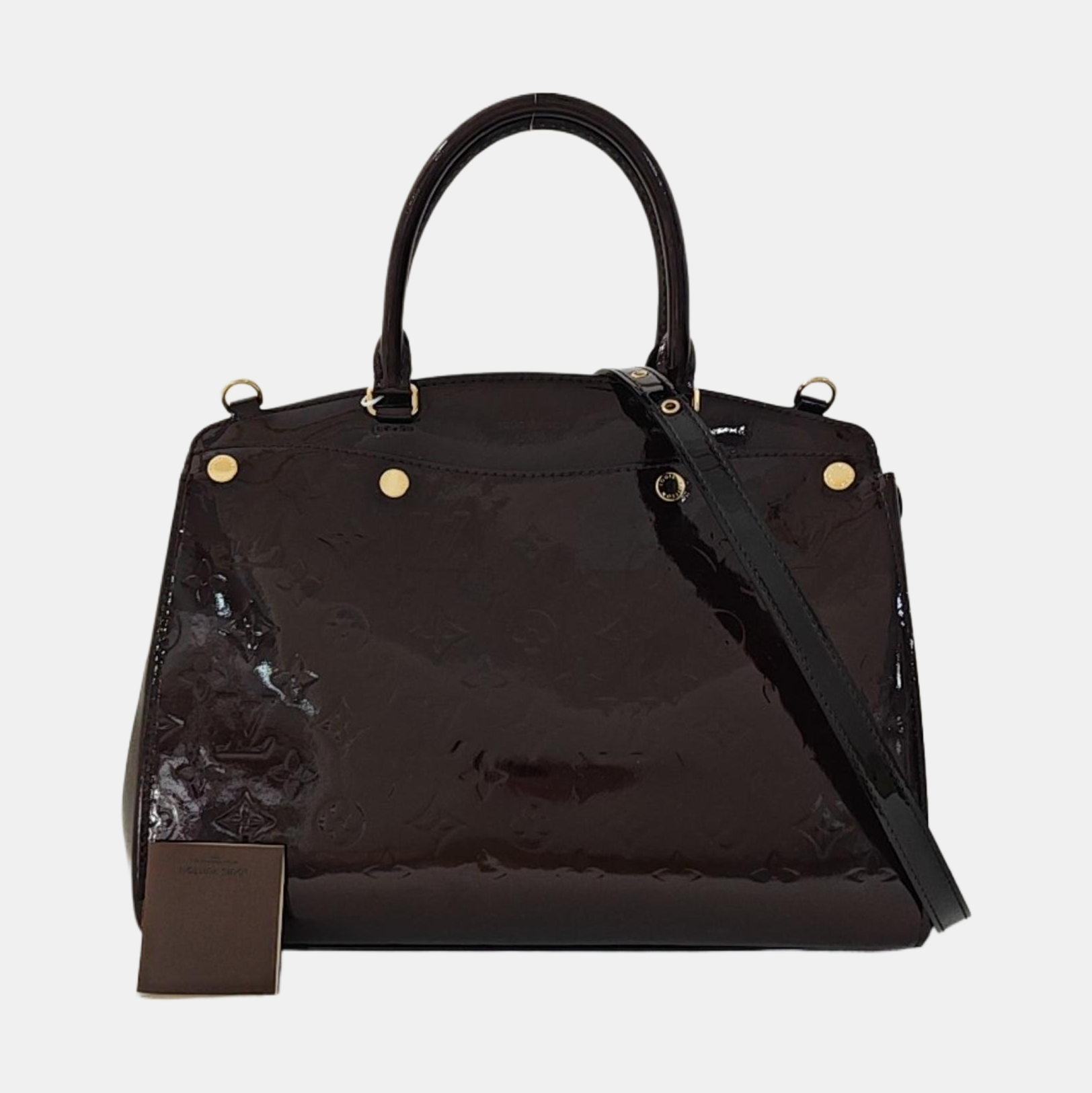 BREA Monogram Patent Leather Red