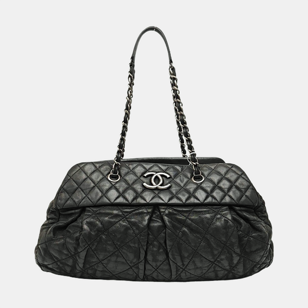 IRIDESCENT Quilted Calfskin Green