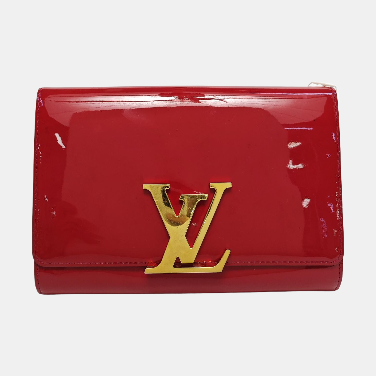 LOUISE GM Patent Leather Red