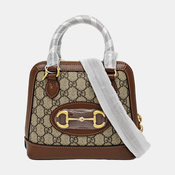Horsebit 1955 Mini Coated Canvas Beige