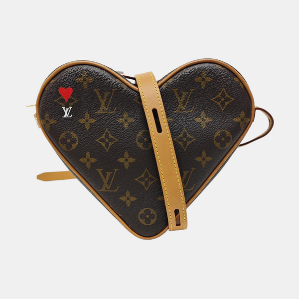 GAME ON Monogram Coated Canvas Brown