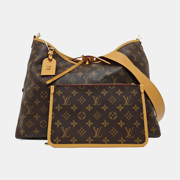 CARRYALL MM Monogram Coated Canvas Brown