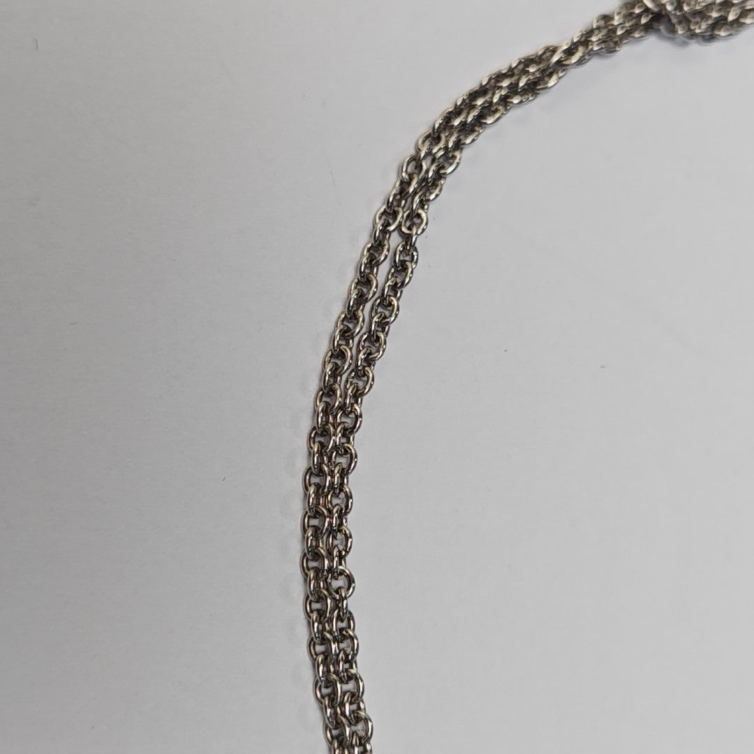Metal Silver Necklace