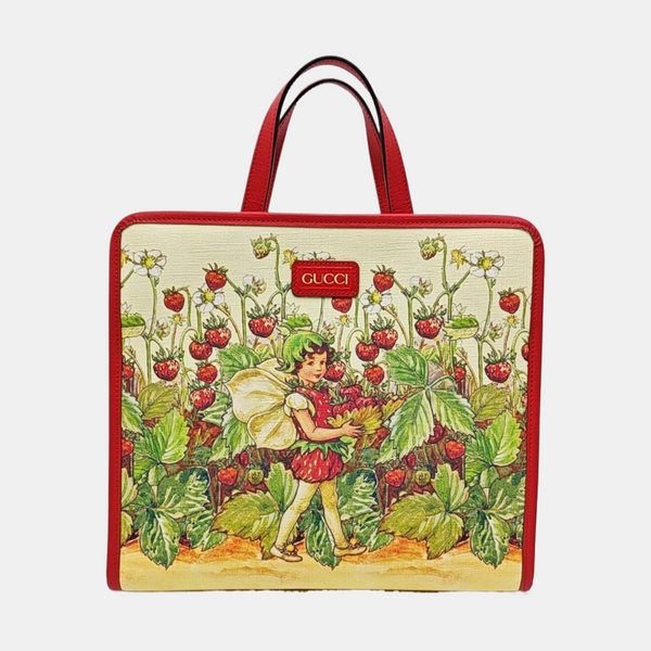 Children’s GG Bucket Coated Canvas Multicolor