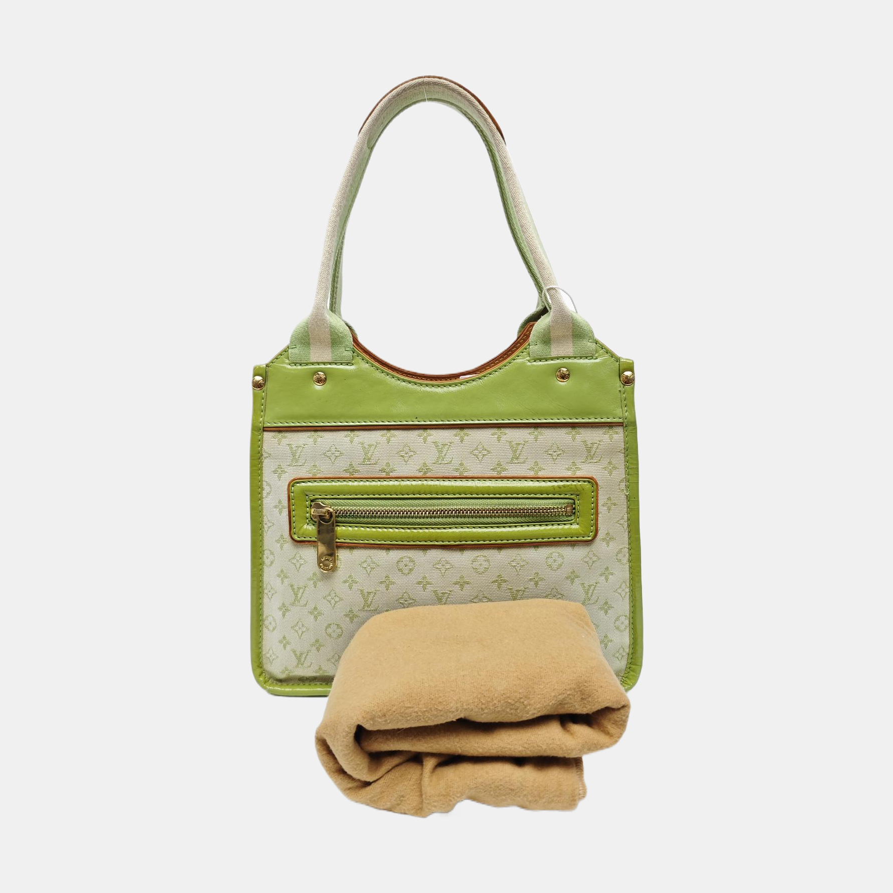 KATHLEEN Mini Monogram Canvas Green